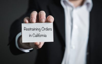 Restraining Order in California: What You Need to Know