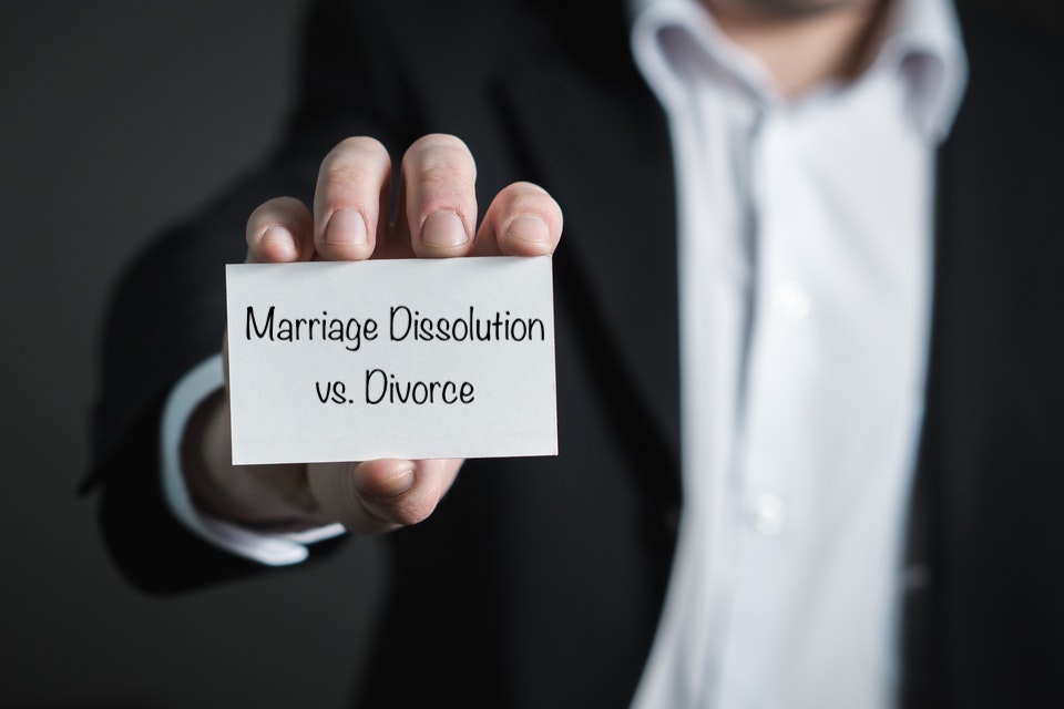 Marriage Dissolution vs. Divorce in California