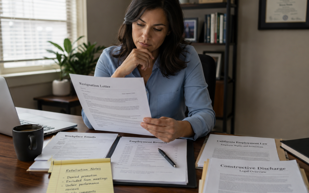 Constructive Discharge in California: What You Need to Know
