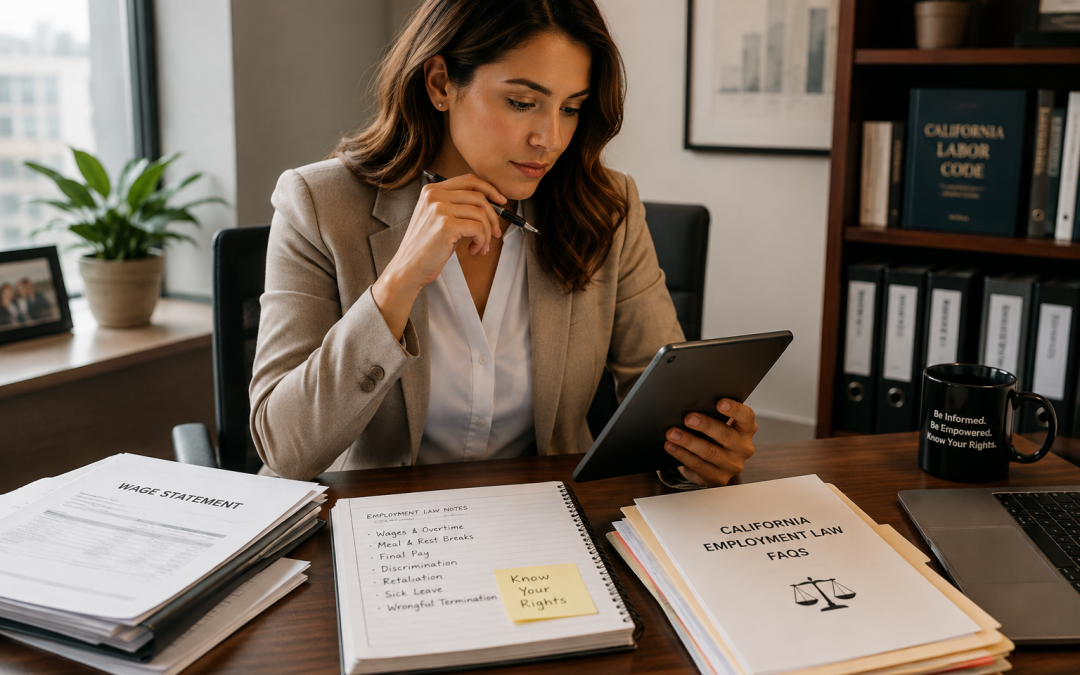 California Employment Law FAQs