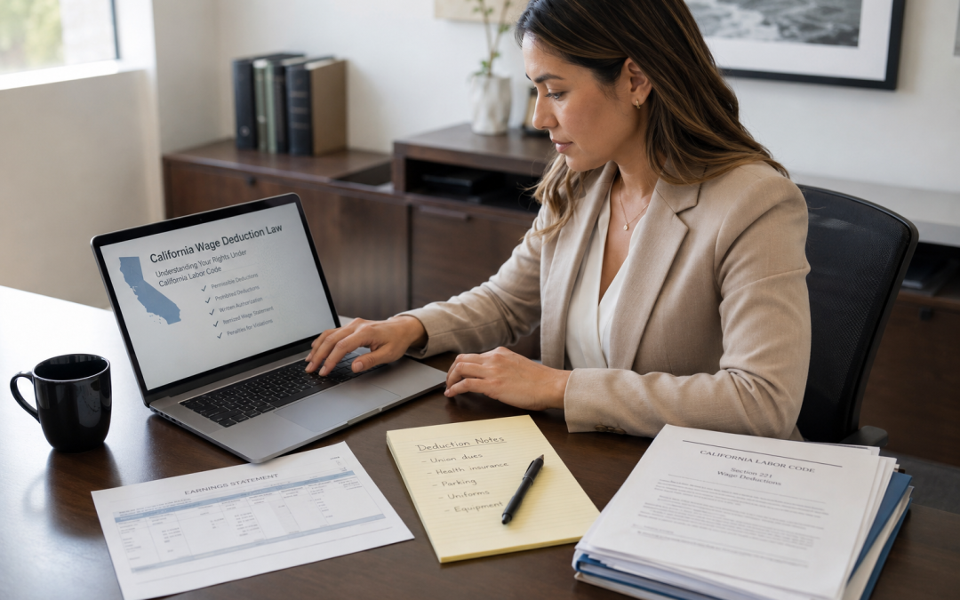 California Wage Deduction Laws: Explained
