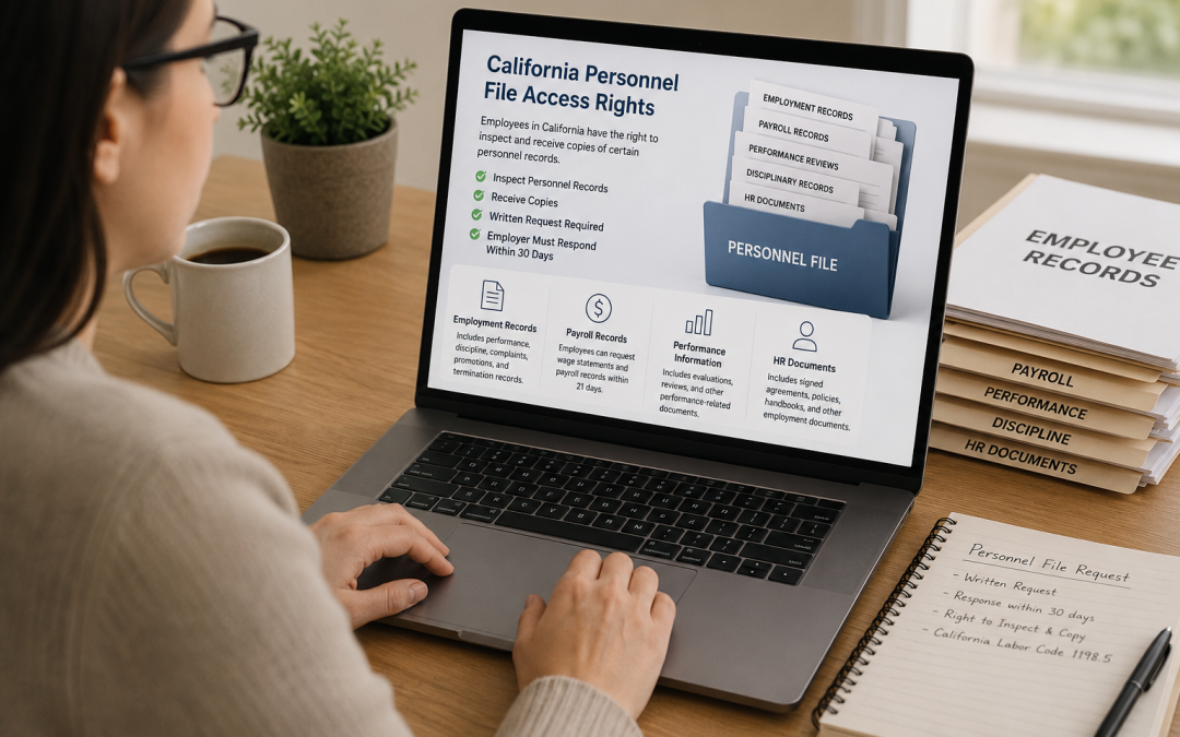Access to Personnel Files in California