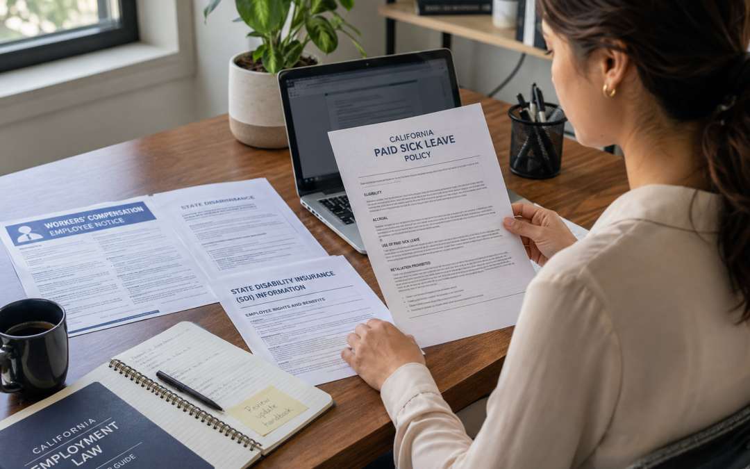 Required Benefits for California Employees
