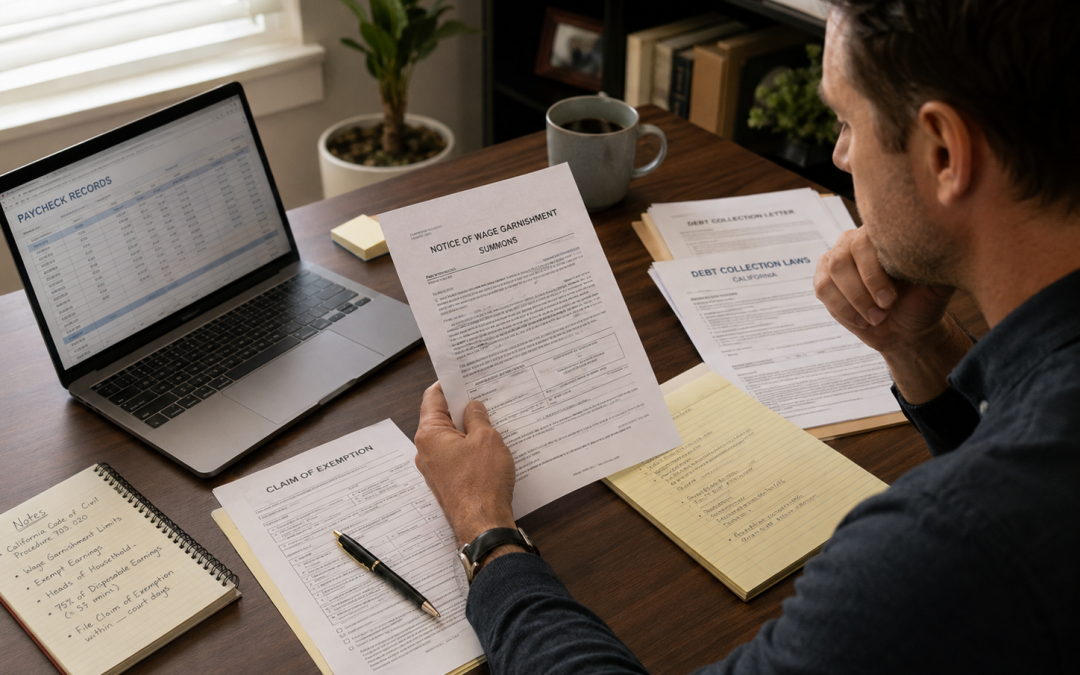 California Wage Garnishment FAQs