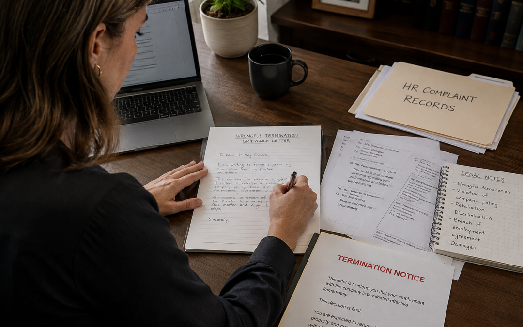 How to Write a Grievance Letter for Wrongful Termination