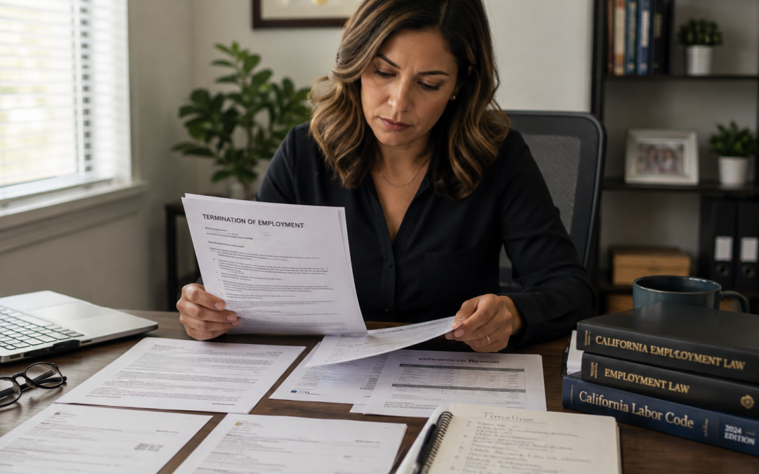 Gathering Documentation in a Wrongful Termination Case