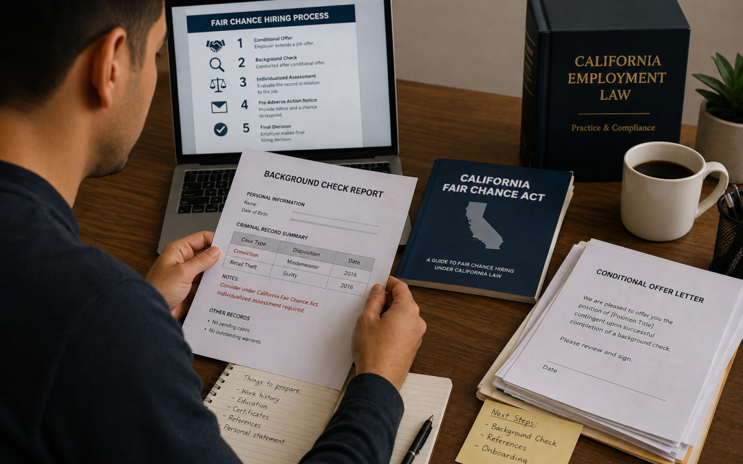 The Effects of a Criminal Record on California Employment
