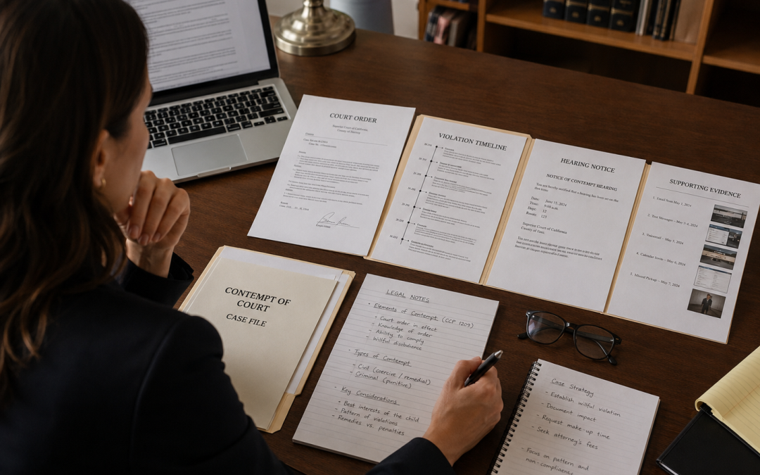 Contempt of Court in California: Explained