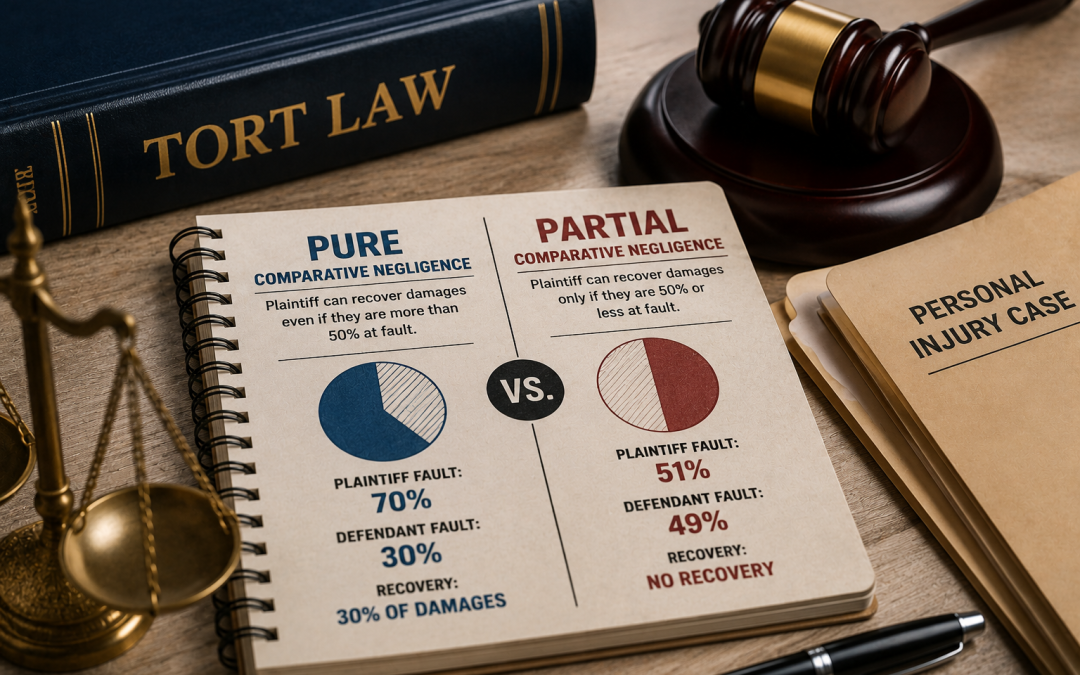 Pure vs. Partial Comparative Negligence: The Difference