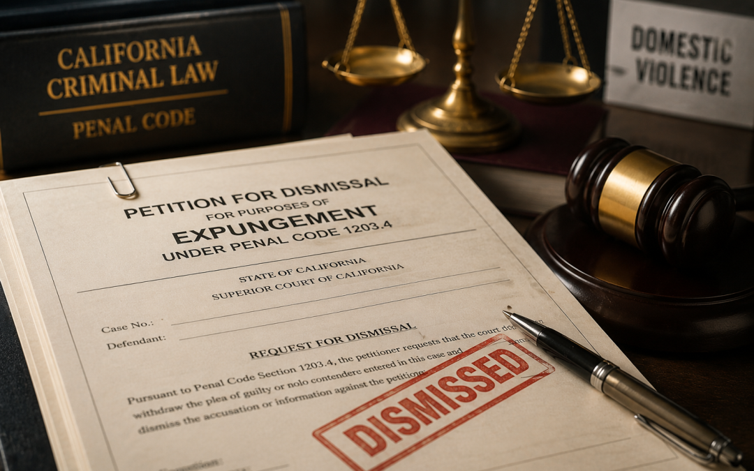 Can a Domestic Violence Charge Be Expunged in California?