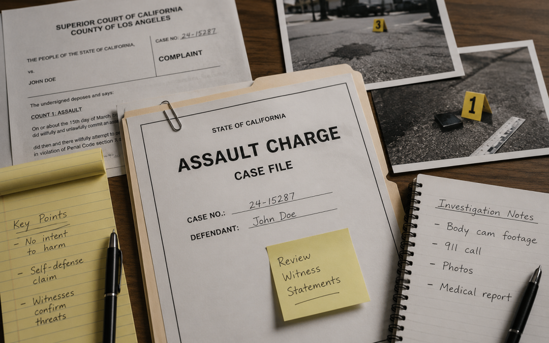 How to Fight Assault Charges in California