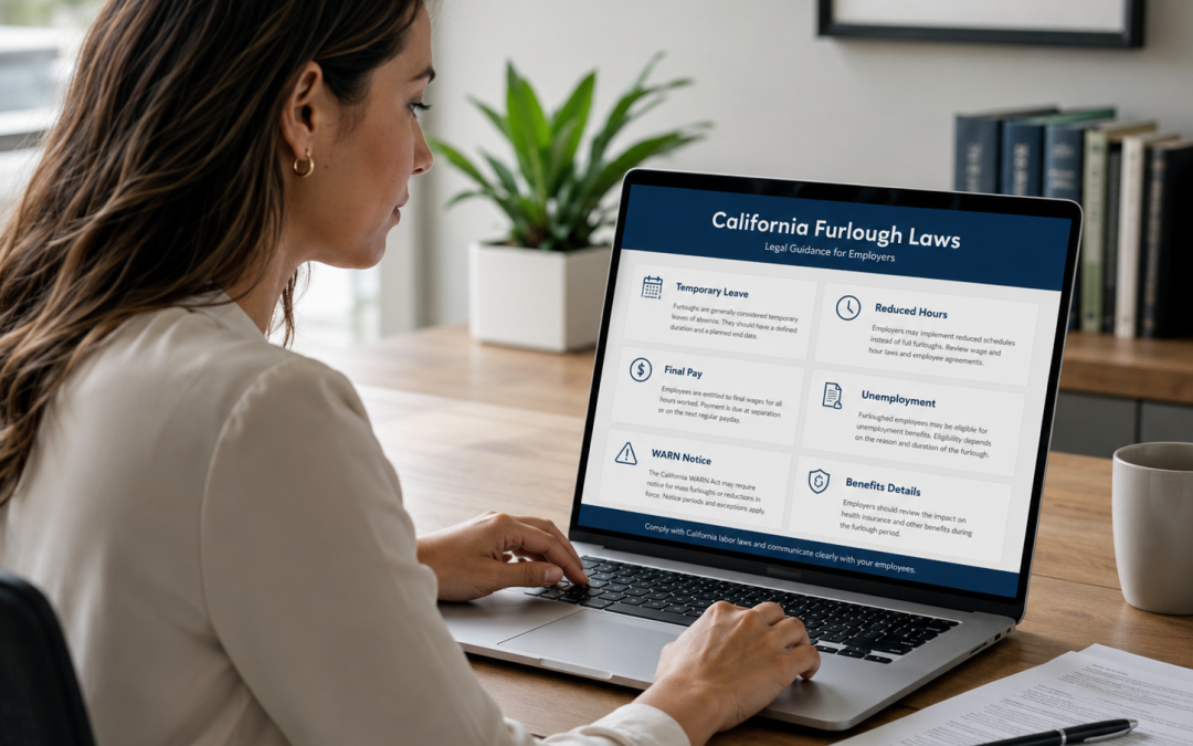 California Furlough Laws: Explained