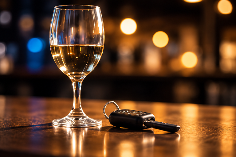 hl-dui-defense-768 A wine glass sitting on a bar